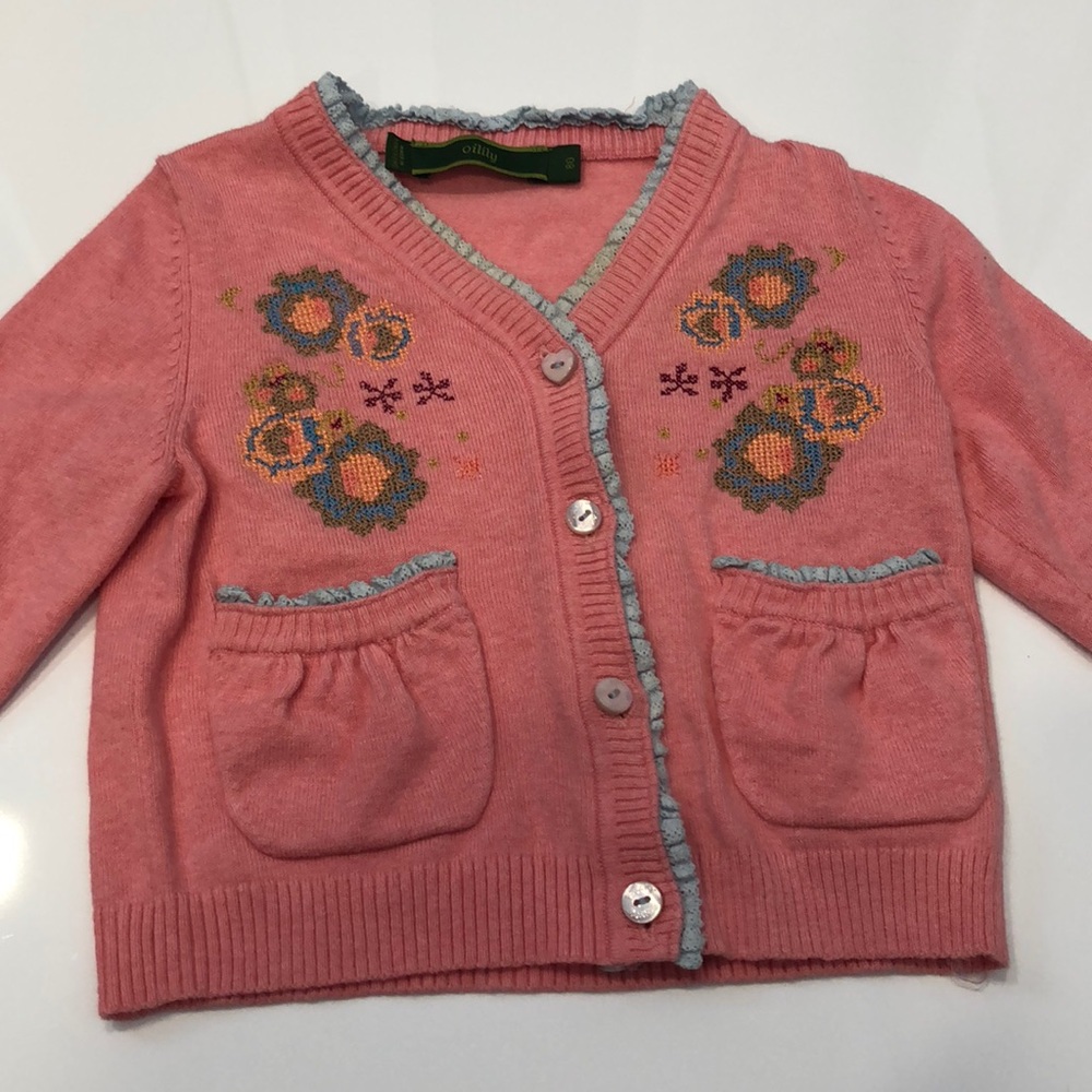 Sweet Oilily Cardigan Size 80 (12 months)